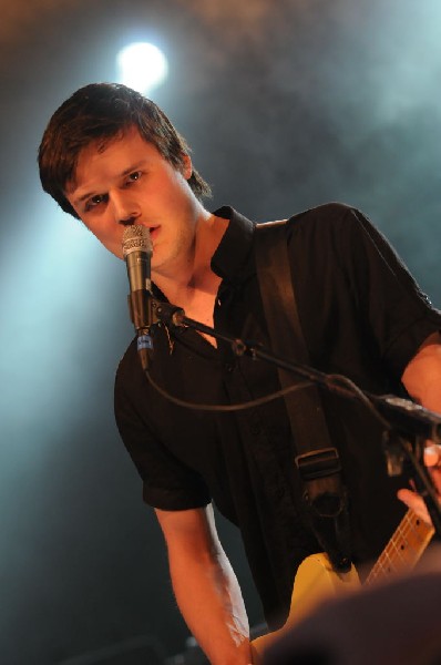 White Lies at Stubb's BarBQ, SXSW 2009, Austin, Texas