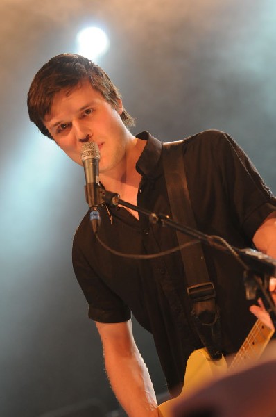 White Lies at Stubb's BarBQ, SXSW 2009, Austin, Texas