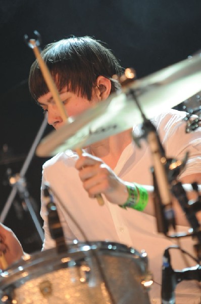 White Lies at Stubb's BarBQ, SXSW 2009, Austin, Texas