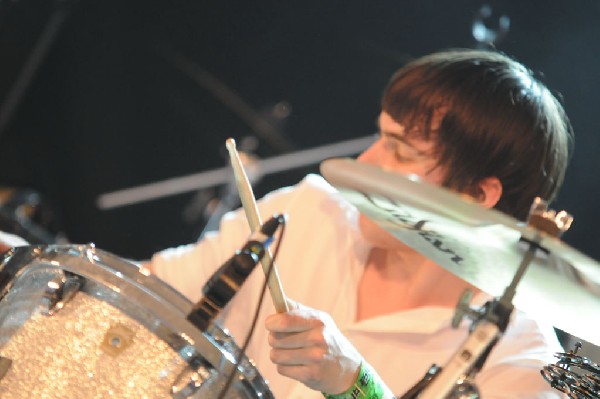 White Lies at Stubb's BarBQ, SXSW 2009, Austin, Texas