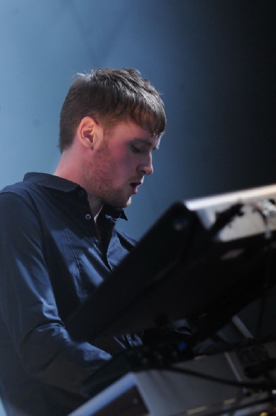 White Lies at Stubb's BarBQ, SXSW 2009, Austin, Texas