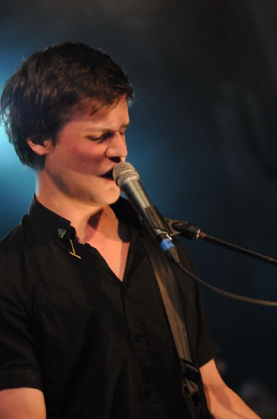 White Lies at Stubb's BarBQ, SXSW 2009, Austin, Texas