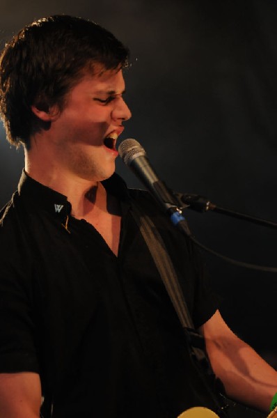 White Lies at Stubb's BarBQ, SXSW 2009, Austin, Texas