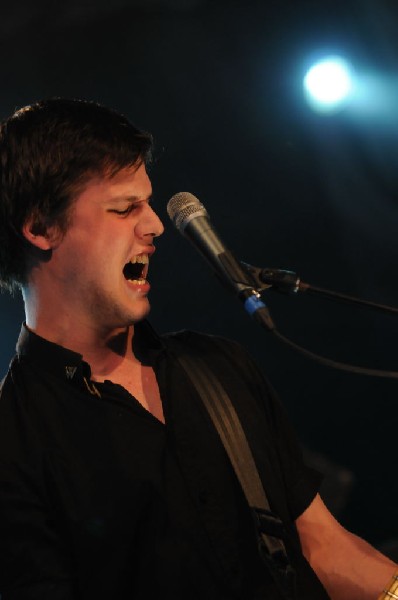 White Lies at Stubb's BarBQ, SXSW 2009, Austin, Texas