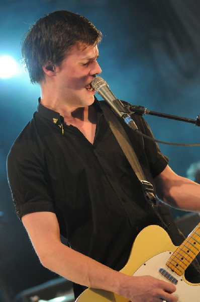 White Lies at Stubb's BarBQ, SXSW 2009, Austin, Texas