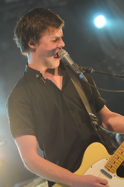 White Lies at Stubb's BarBQ, SXSW 2009, Austin, Texas