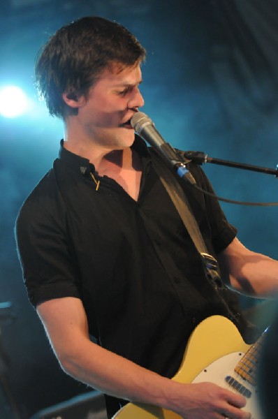 White Lies at Stubb's BarBQ, SXSW 2009, Austin, Texas