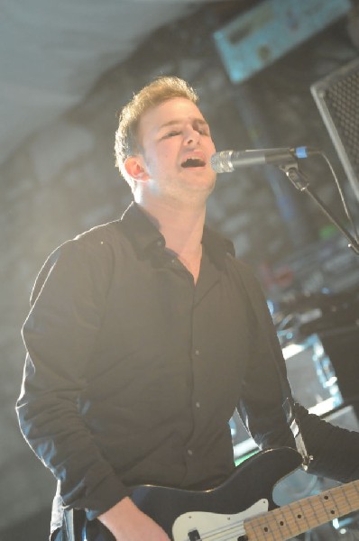 White Lies at Stubb's BarBQ, SXSW 2009, Austin, Texas