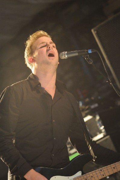 White Lies at Stubb's BarBQ, SXSW 2009, Austin, Texas