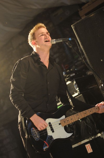 White Lies at Stubb's BarBQ, SXSW 2009, Austin, Texas