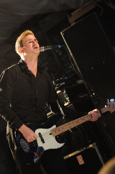 White Lies at Stubb's BarBQ, SXSW 2009, Austin, Texas