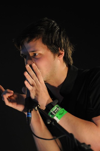 White Lies at Stubb's BarBQ, SXSW 2009, Austin, Texas