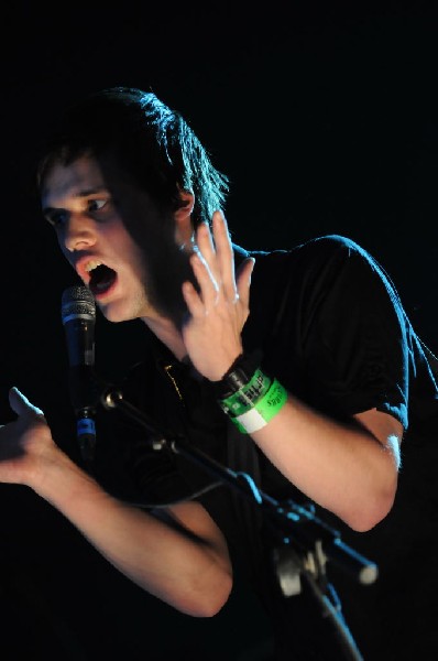 White Lies at Stubb's BarBQ, SXSW 2009, Austin, Texas