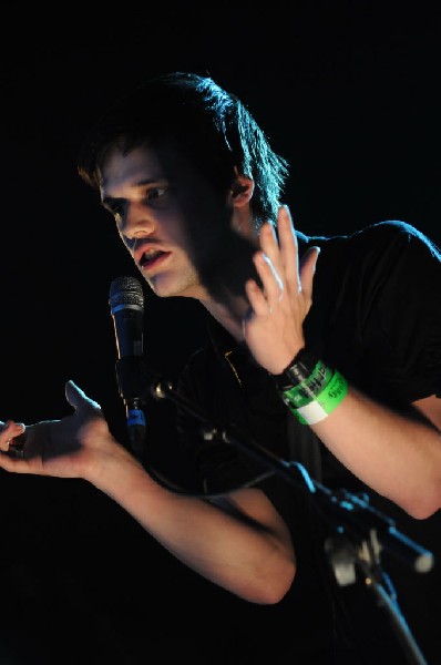 White Lies at Stubb's BarBQ, SXSW 2009, Austin, Texas