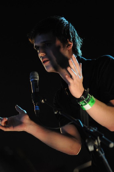 White Lies at Stubb's BarBQ, SXSW 2009, Austin, Texas