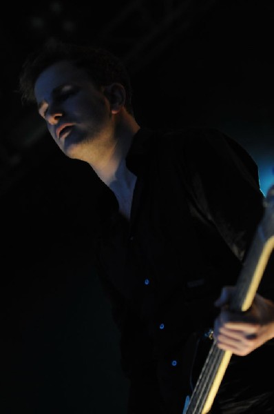 White Lies at Stubb's BarBQ, SXSW 2009, Austin, Texas