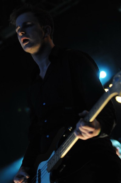 White Lies at Stubb's BarBQ, SXSW 2009, Austin, Texas