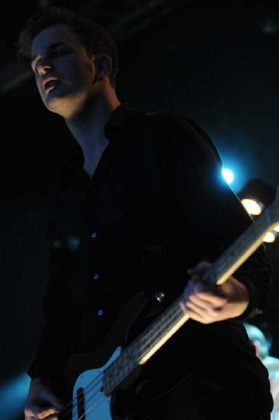 White Lies at Stubb's BarBQ, SXSW 2009, Austin, Texas