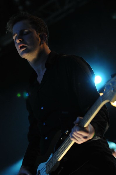 White Lies at Stubb's BarBQ, SXSW 2009, Austin, Texas