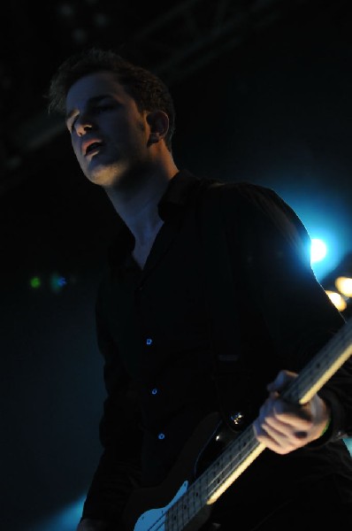 White Lies at Stubb's BarBQ, SXSW 2009, Austin, Texas