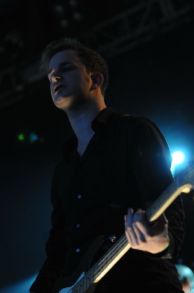 White Lies at Stubb's BarBQ, SXSW 2009, Austin, Texas