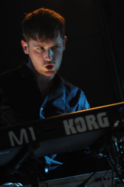 White Lies at Stubb's BarBQ, SXSW 2009, Austin, Texas