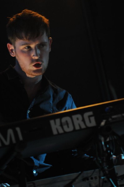 White Lies at Stubb's BarBQ, SXSW 2009, Austin, Texas