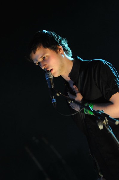 White Lies at Stubb's BarBQ, SXSW 2009, Austin, Texas