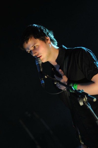 White Lies at Stubb's BarBQ, SXSW 2009, Austin, Texas