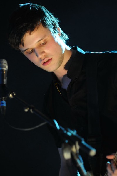 White Lies at Stubb's BarBQ, SXSW 2009, Austin, Texas