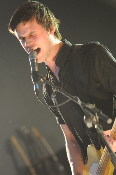 White Lies at Stubb's BarBQ, SXSW 2009, Austin, Texas