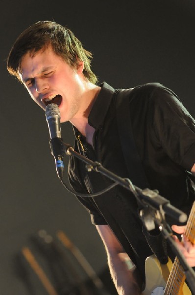 White Lies at Stubb's BarBQ, SXSW 2009, Austin, Texas