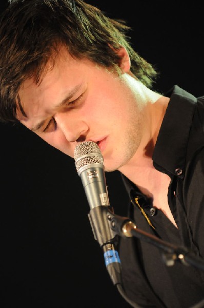 White Lies at Stubb's BarBQ, SXSW 2009, Austin, Texas