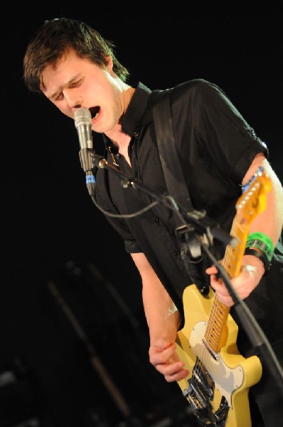 White Lies at Stubb's BarBQ, SXSW 2009, Austin, Texas