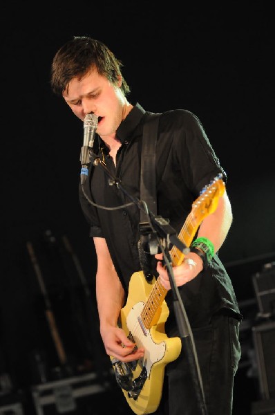 White Lies at Stubb's BarBQ, SXSW 2009, Austin, Texas