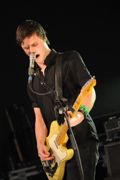 White Lies at Stubb's BarBQ, SXSW 2009, Austin, Texas