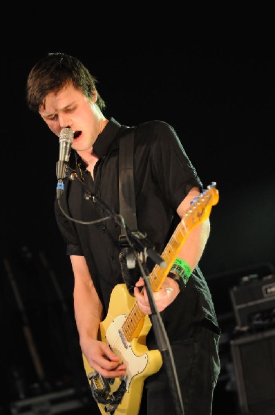 White Lies at Stubb's BarBQ, SXSW 2009, Austin, Texas