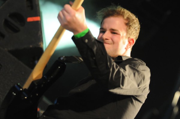 White Lies at Stubb's BarBQ, SXSW 2009, Austin, Texas