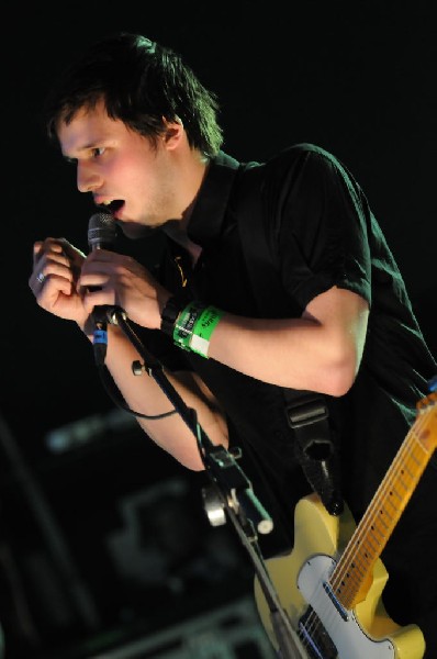 White Lies at Stubb's BarBQ, SXSW 2009, Austin, Texas