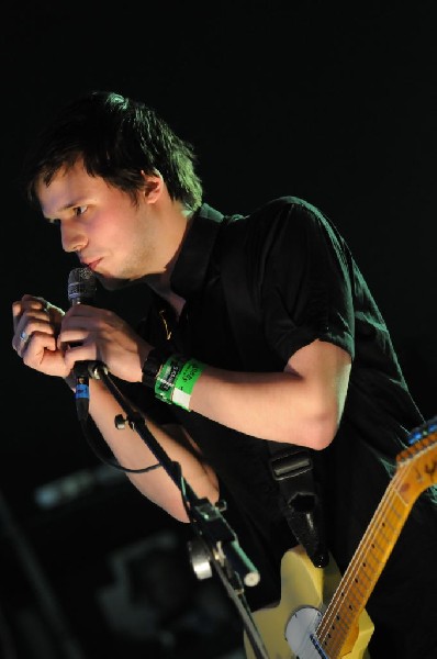 White Lies at Stubb's BarBQ, SXSW 2009, Austin, Texas