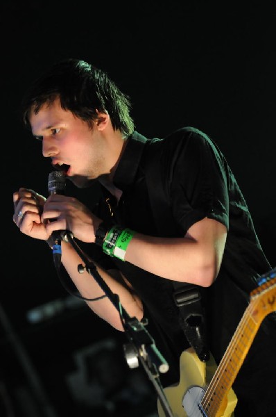 White Lies at Stubb's BarBQ, SXSW 2009, Austin, Texas