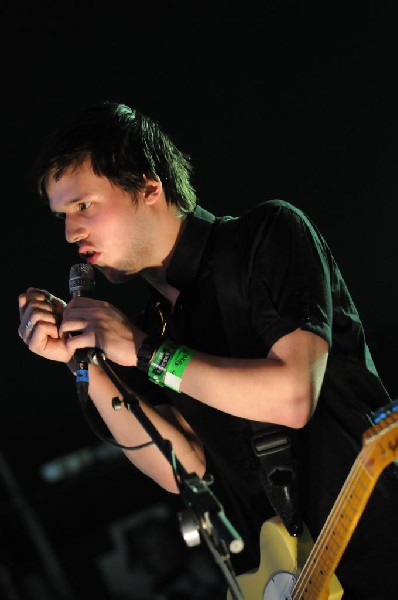 White Lies at Stubb's BarBQ, SXSW 2009, Austin, Texas