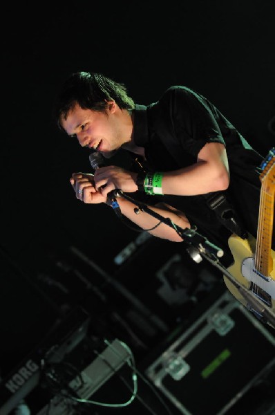 White Lies at Stubb's BarBQ, SXSW 2009, Austin, Texas