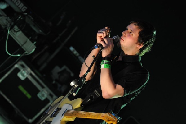 White Lies at Stubb's BarBQ, SXSW 2009, Austin, Texas