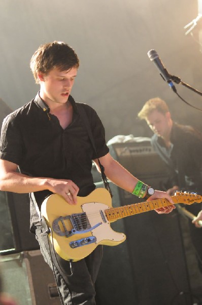 White Lies at Stubb's BarBQ, SXSW 2009, Austin, Texas