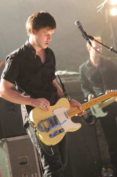 White Lies at Stubb's BarBQ, SXSW 2009, Austin, Texas