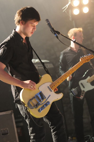 White Lies at Stubb's BarBQ, SXSW 2009, Austin, Texas