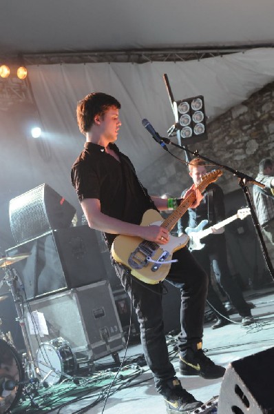 White Lies at Stubb's BarBQ, SXSW 2009, Austin, Texas