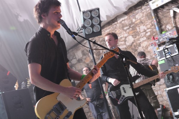 White Lies at Stubb's BarBQ, SXSW 2009, Austin, Texas