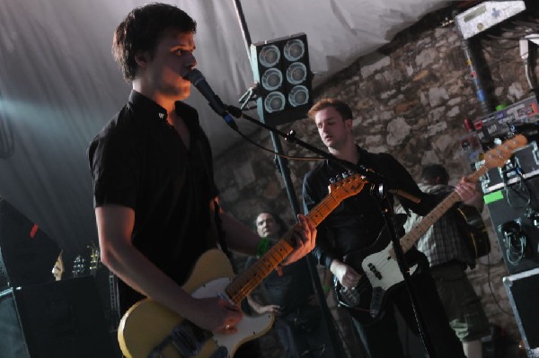 White Lies at Stubb's BarBQ, SXSW 2009, Austin, Texas